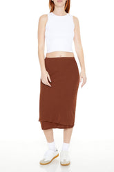 Chiffon Midi Skirt
