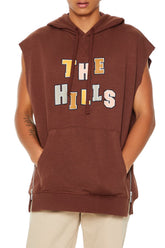 The Hills Printed Chenille Patch Hoodie