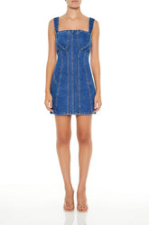Bodycon Denim Mini Dress