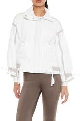 Quilted Two-Tone Puffer Jacket