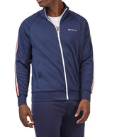 House Taped Track Jacket with Embroidered Logo