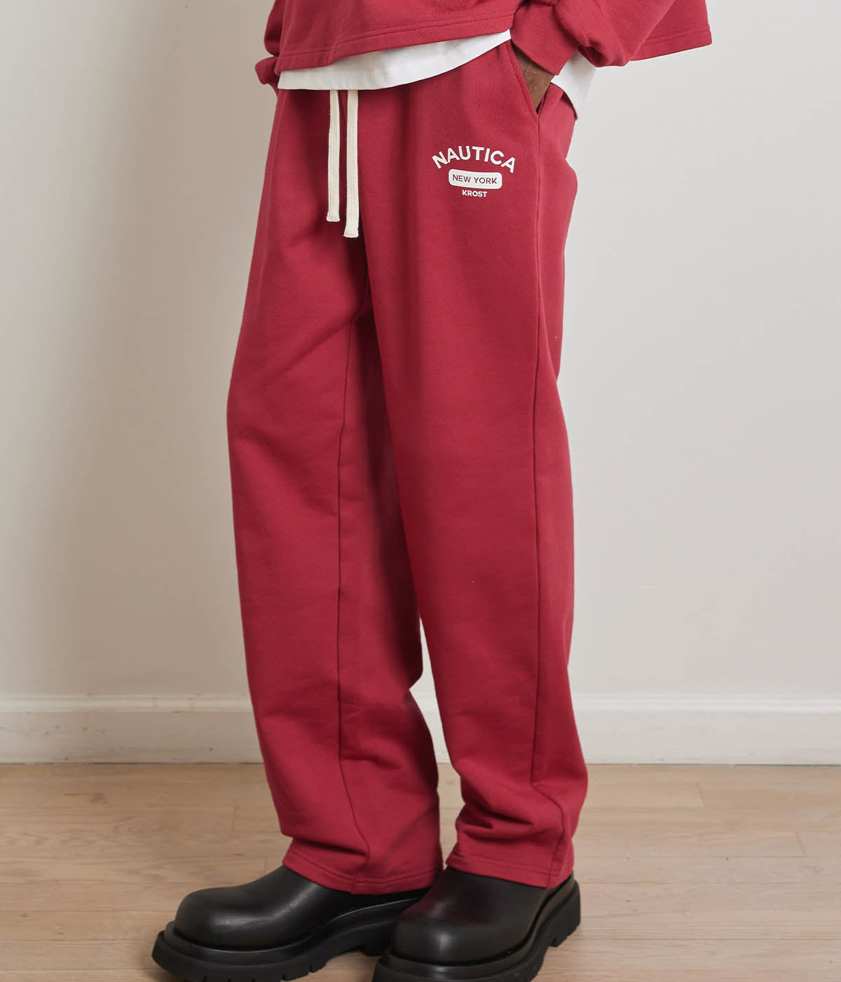  Krost Logo Sweats - Rhubarb - Bonton