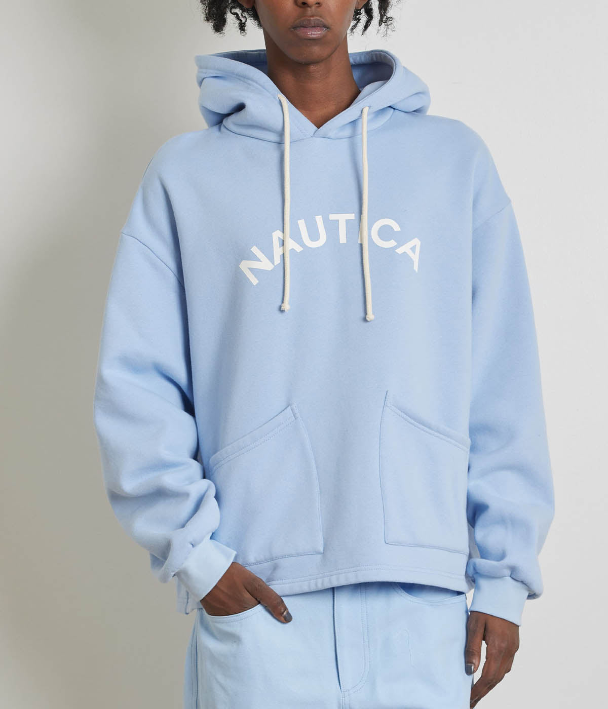  Krost Arch Hoodie - Chambray Blue - Bonton