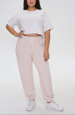 Plus Size Fleece Joggers