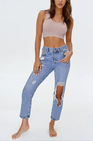 Ribbed Seamless Bralette