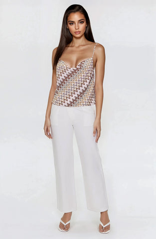 Chevron Print Cami
