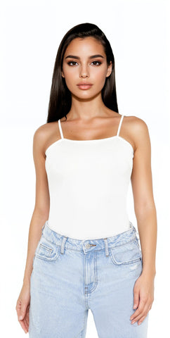 Ponte Knit Cami Bodysuit