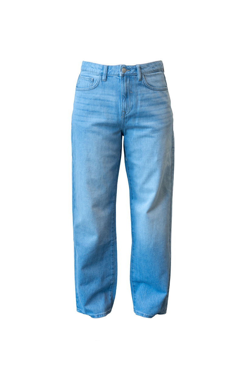  Forever 21 High-Rise Jeans - light-denim - Bonton
