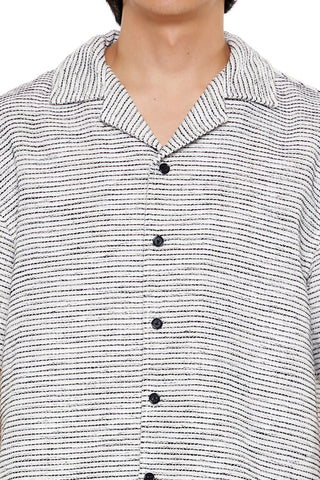 Cropped Striped Shirt