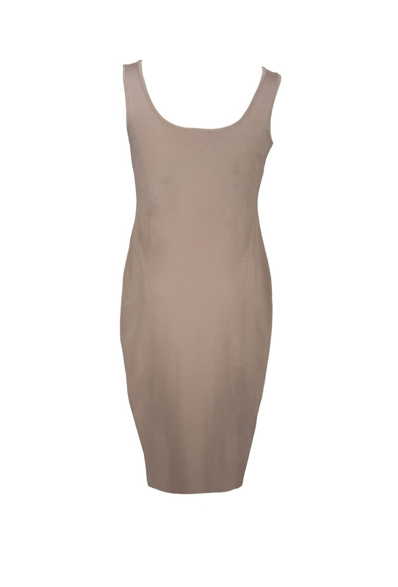  Forever 21 Plus Size Sleeveless Midi Dress - cream - Bonton