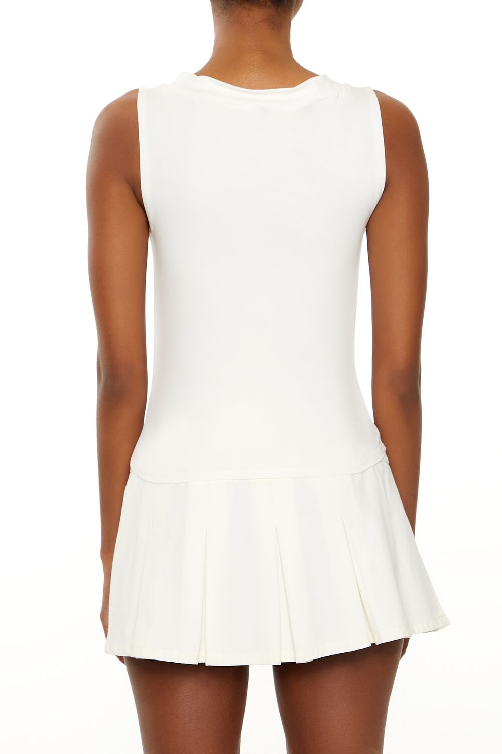  Forever 21 Bow Tank Top - white - Bonton