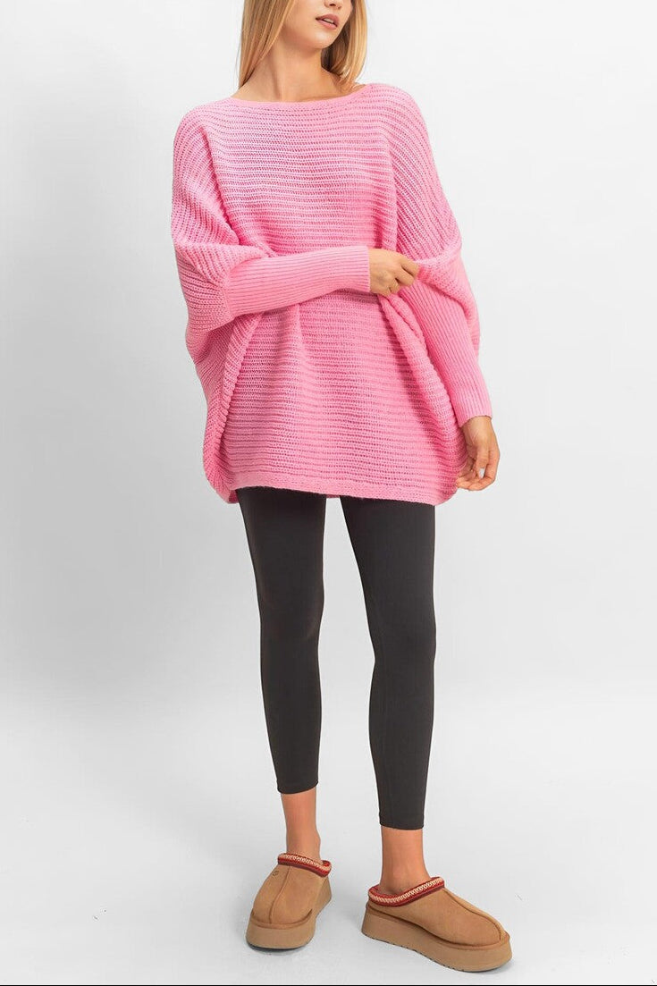  Forever 21 Oversized Cocoon Sweater - brown - Bonton