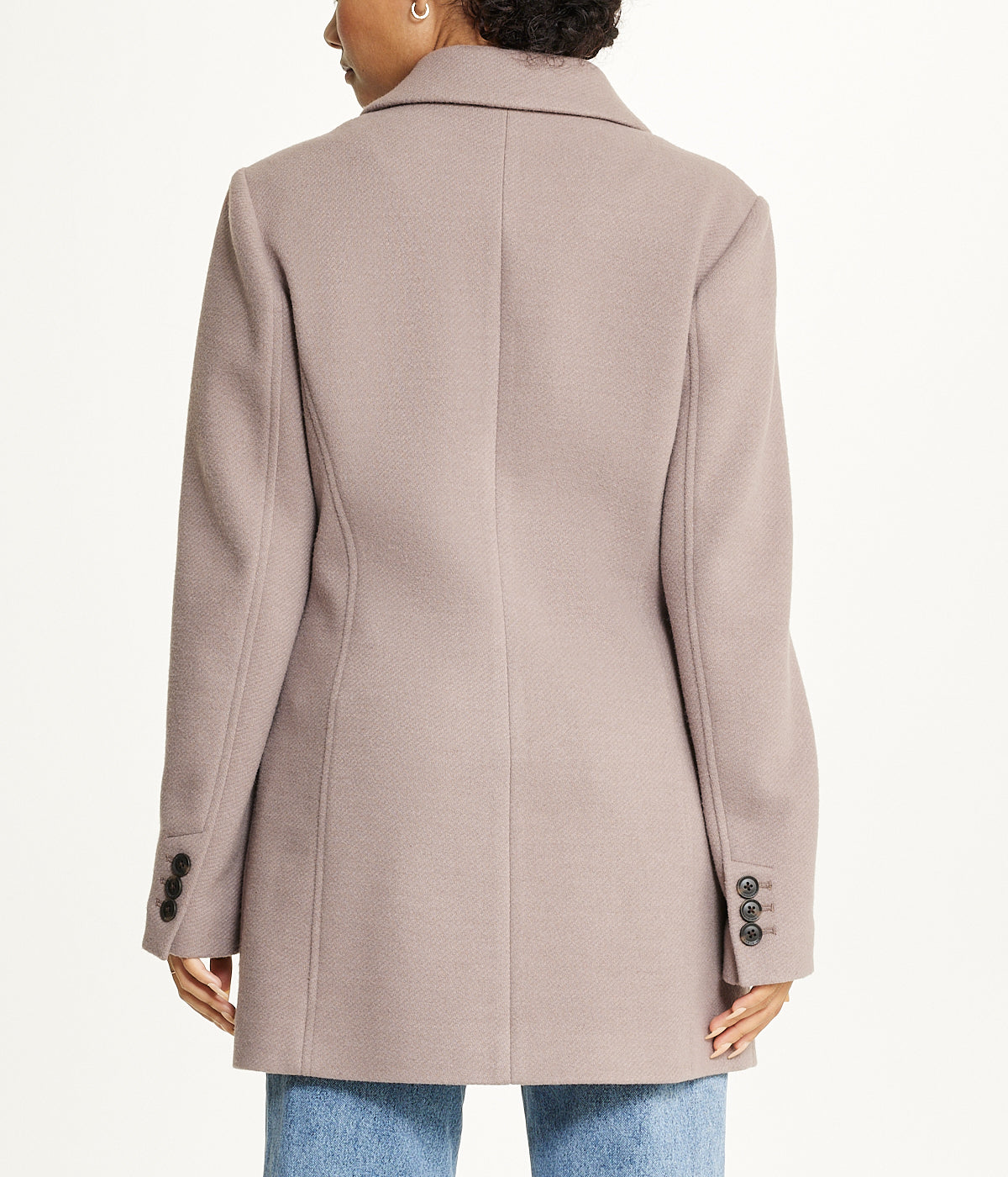  BCBG Twill Blazer Stone - Stone - Bonton
