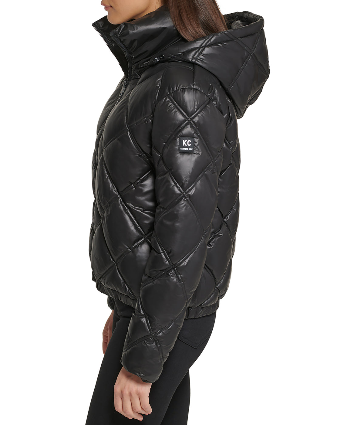  Kenneth Cole Cire Short Exposed CF Zip - Black - Bonton