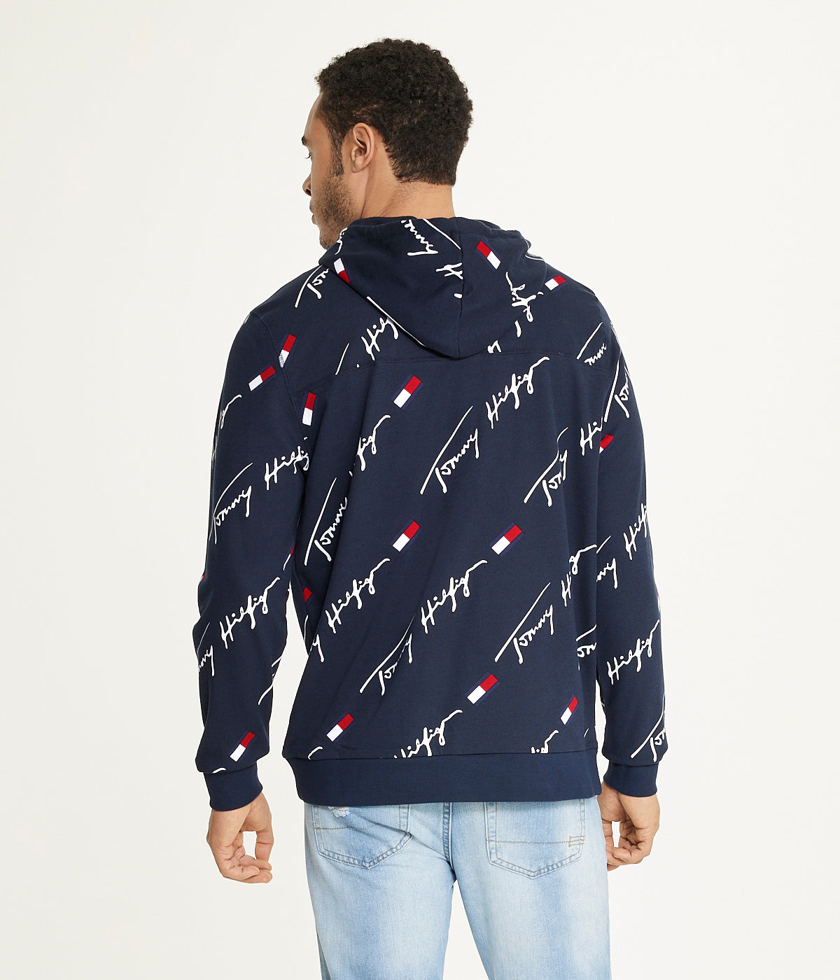  Tommy Hilfiger Printed French Terry - Dark Navy - Bonton