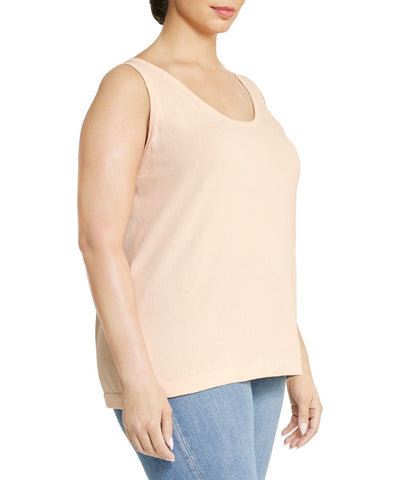 Plus Size Scoop Neck Tank Top