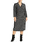 Plus Size Printed Notch Collar Wrap Dress