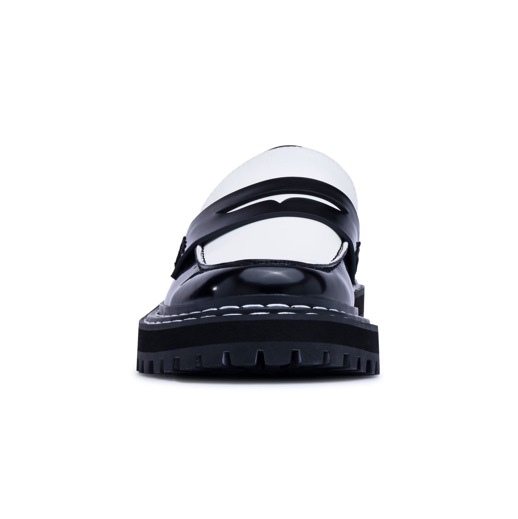  D'Amelio Prescia Loafer Shoe - Black / Bright White - Bonton