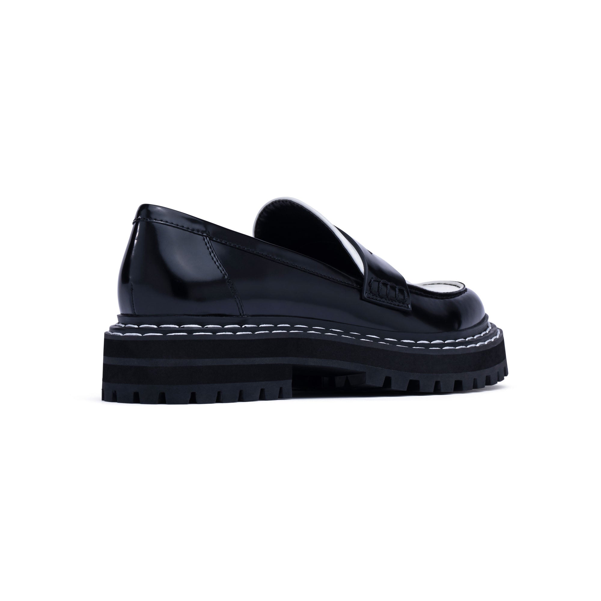  D'Amelio Prescia Loafer Shoe - Black / Bright White - Bonton