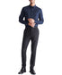  Calvin Klein Long Sleeve Solid Stretch Slim Woven Shirt Navy - Navy - Bonton