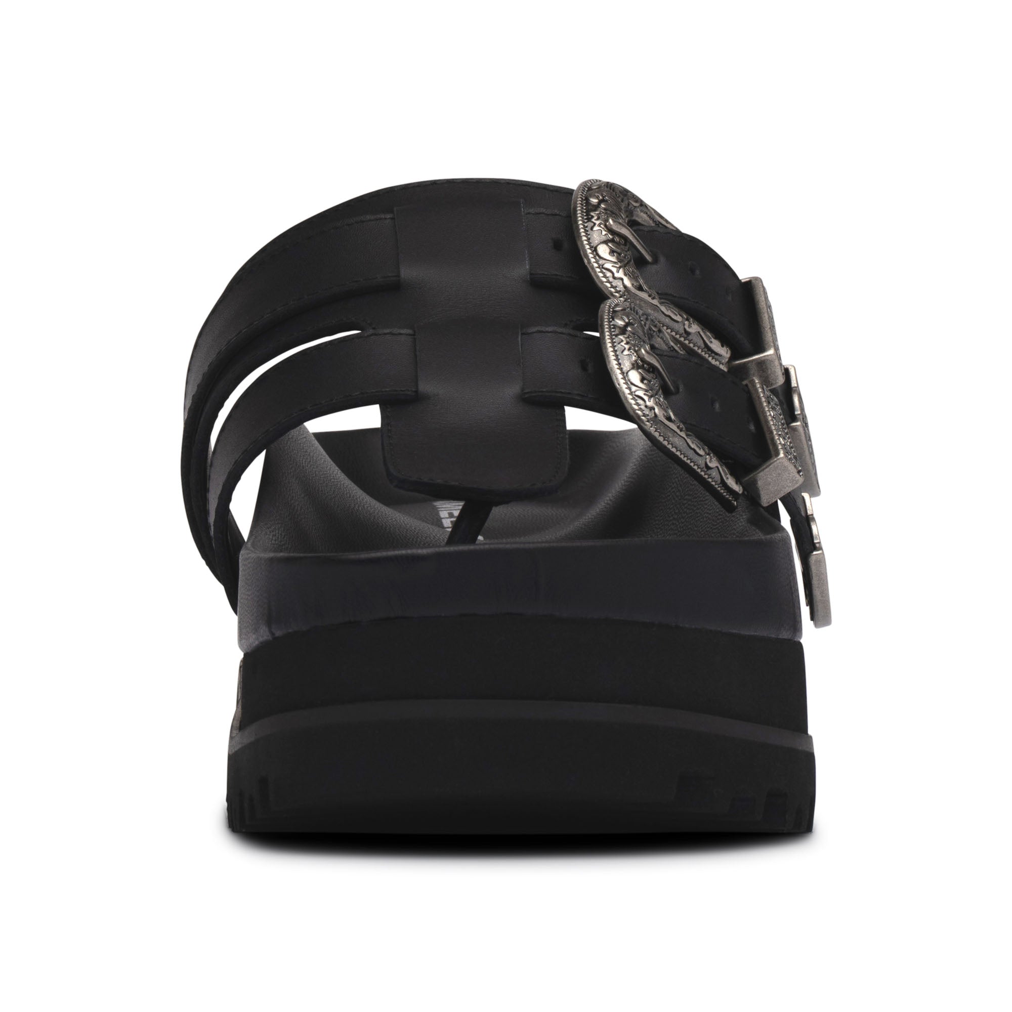  D'Amelio Nyra Footbed Sandal - Black - Bonton