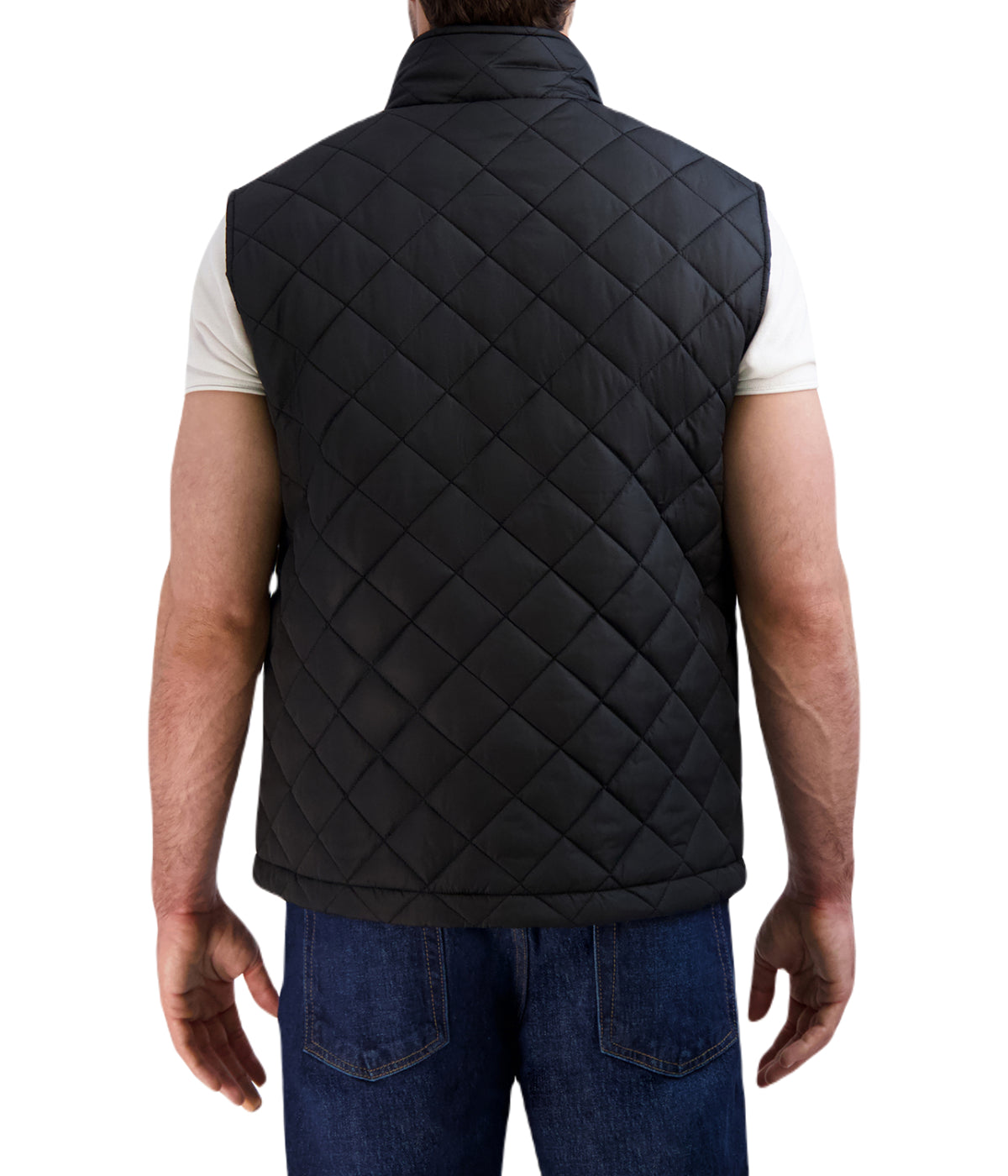  Cole Haan Quilted Vest Black - Black - Bonton
