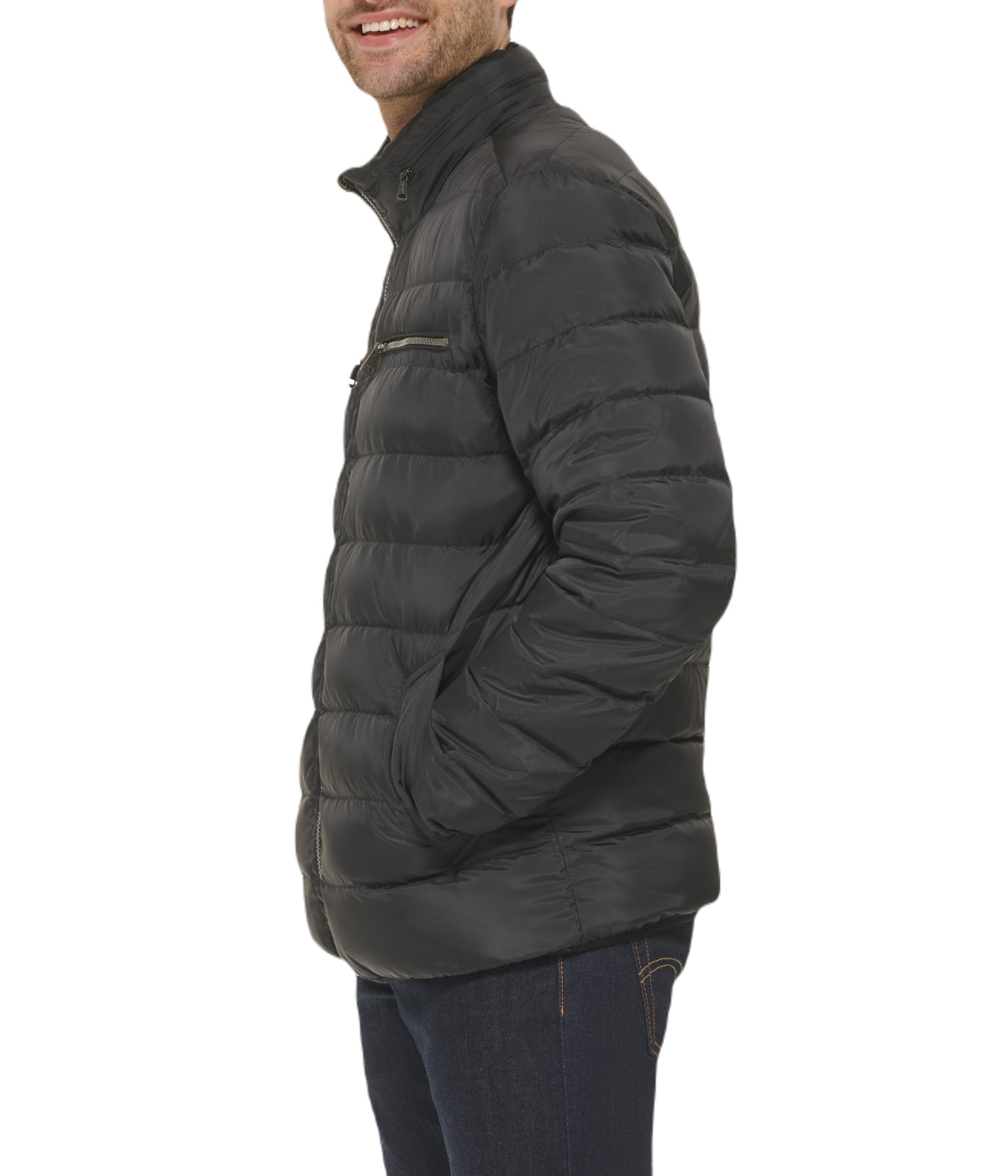  Cole Haan Mens Down Jacket Black - Black - Bonton