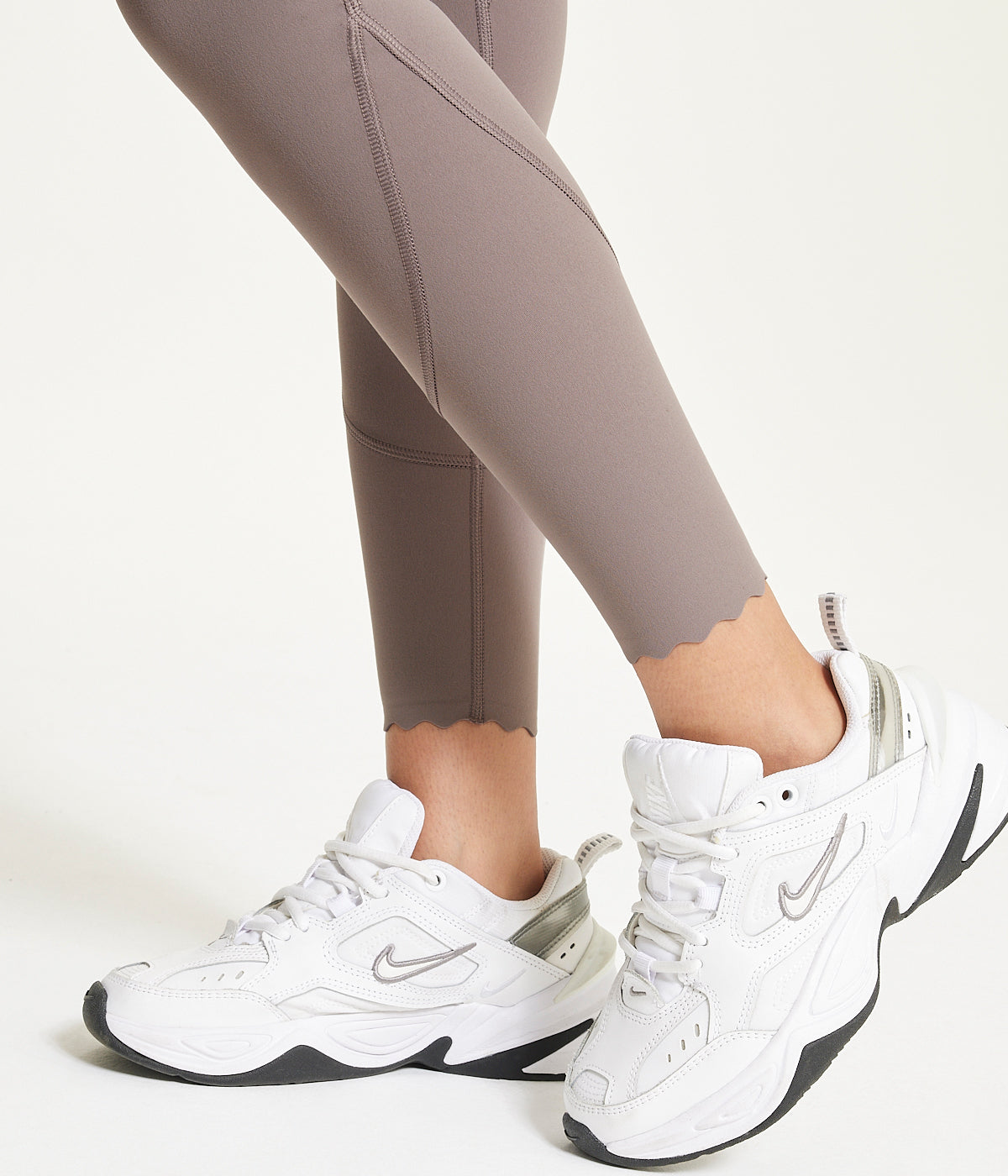  Exertek Core Scallop Hem Legging - Sea Moon Rock - Bonton