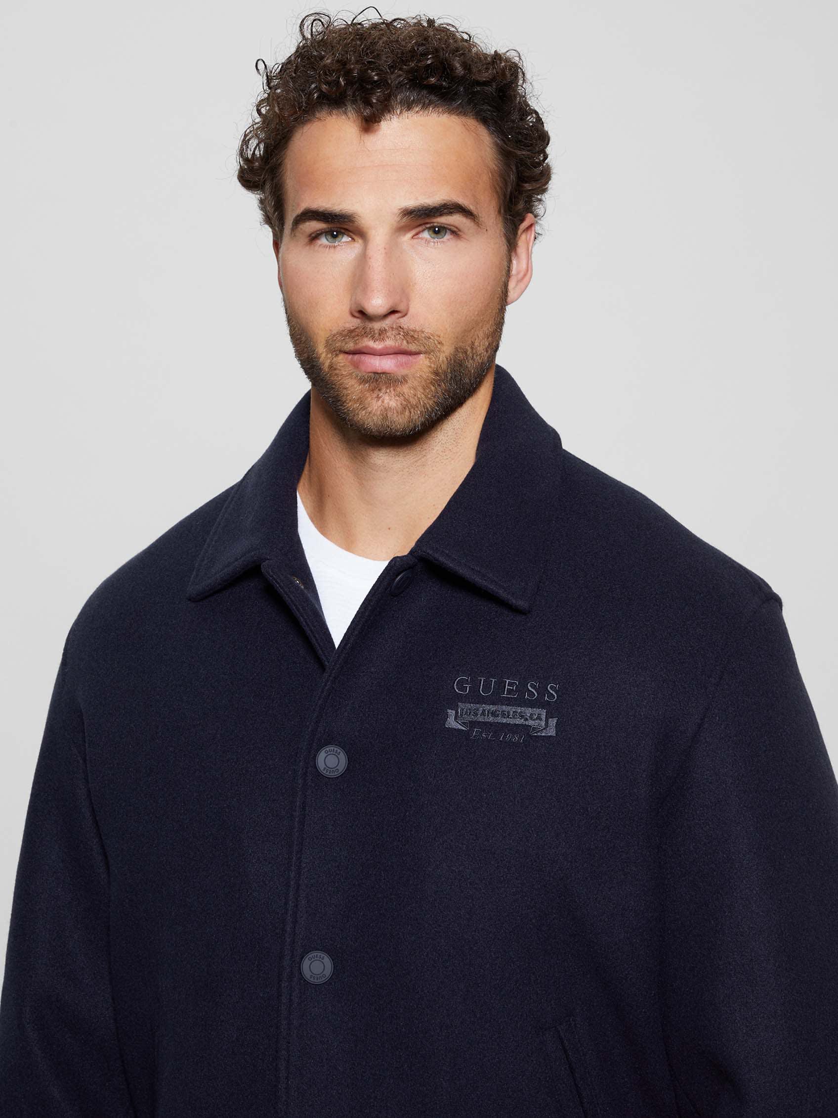  Guess Melton Bomber - Smart Blue - Bonton