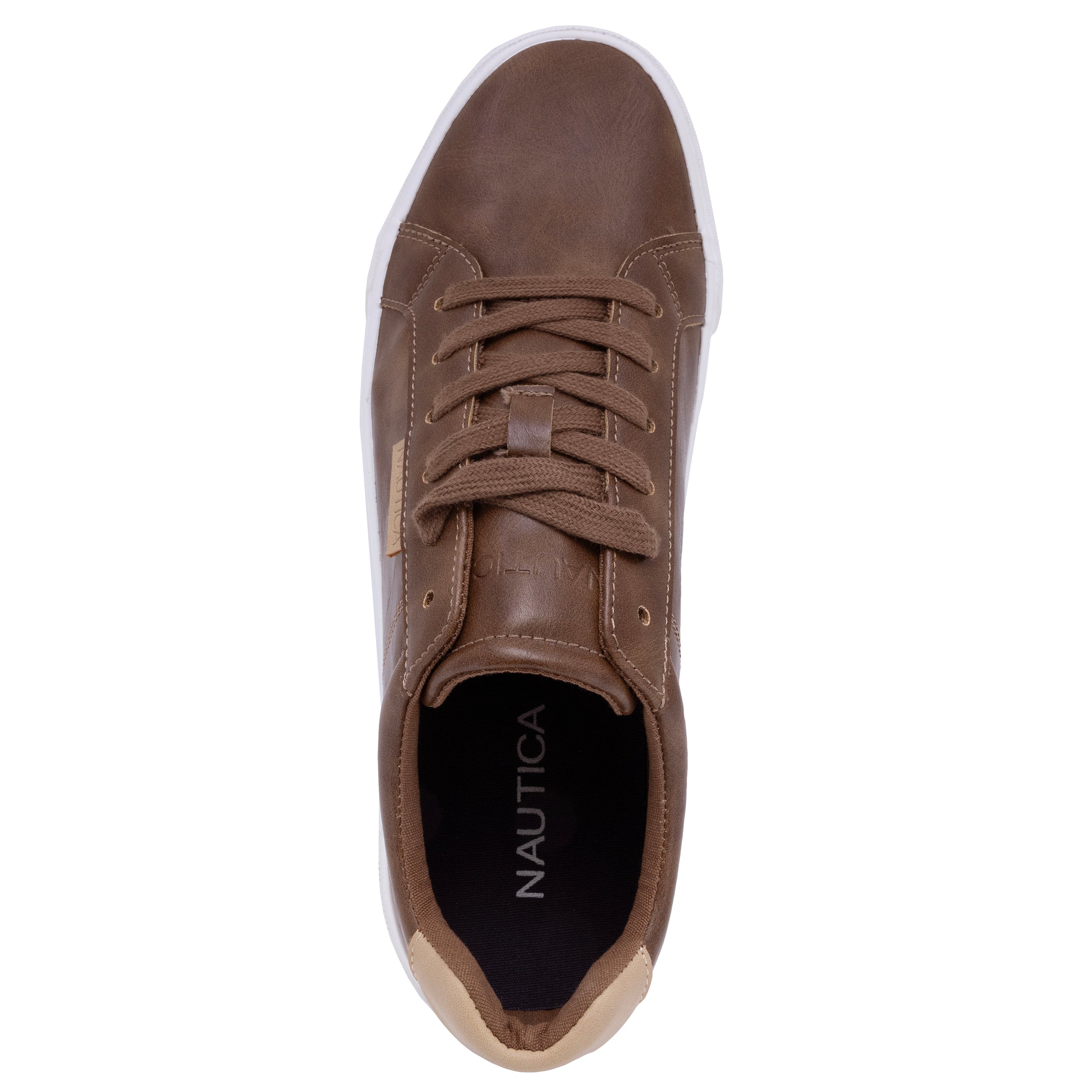  Nautica Creede 2 Casual Court Sneaker - Dark Taupe - Bonton