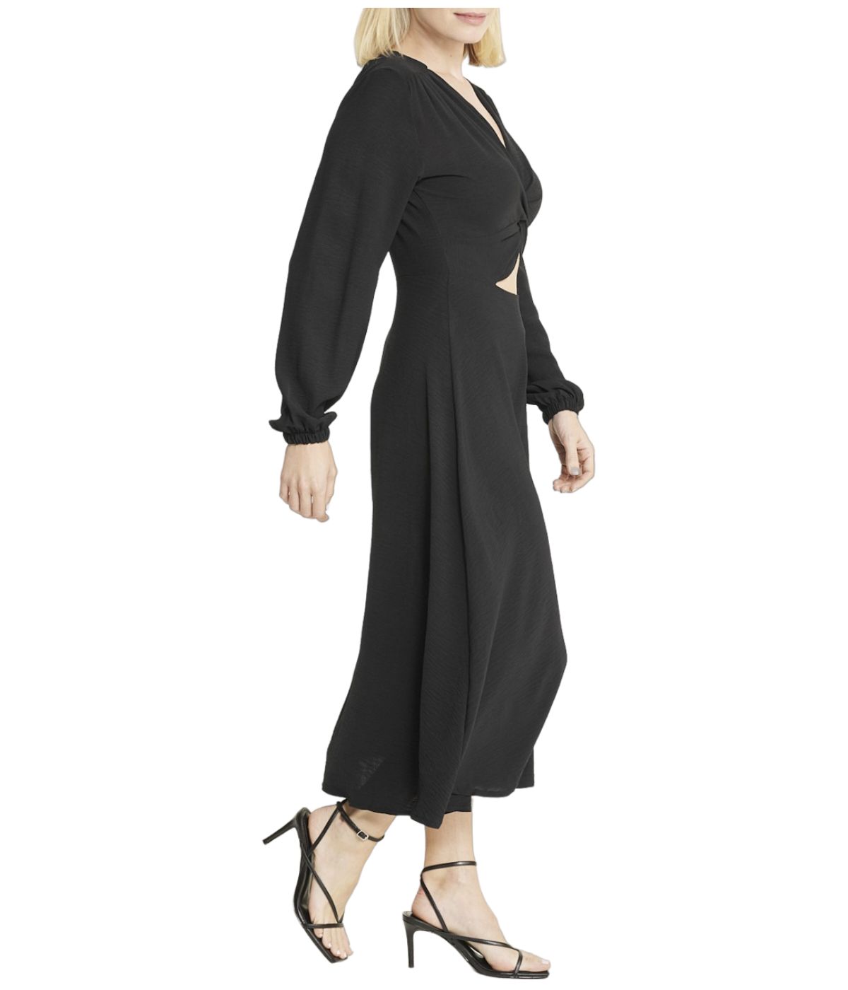  Cream & Rouge Cut-out Dress - Beige - Bonton