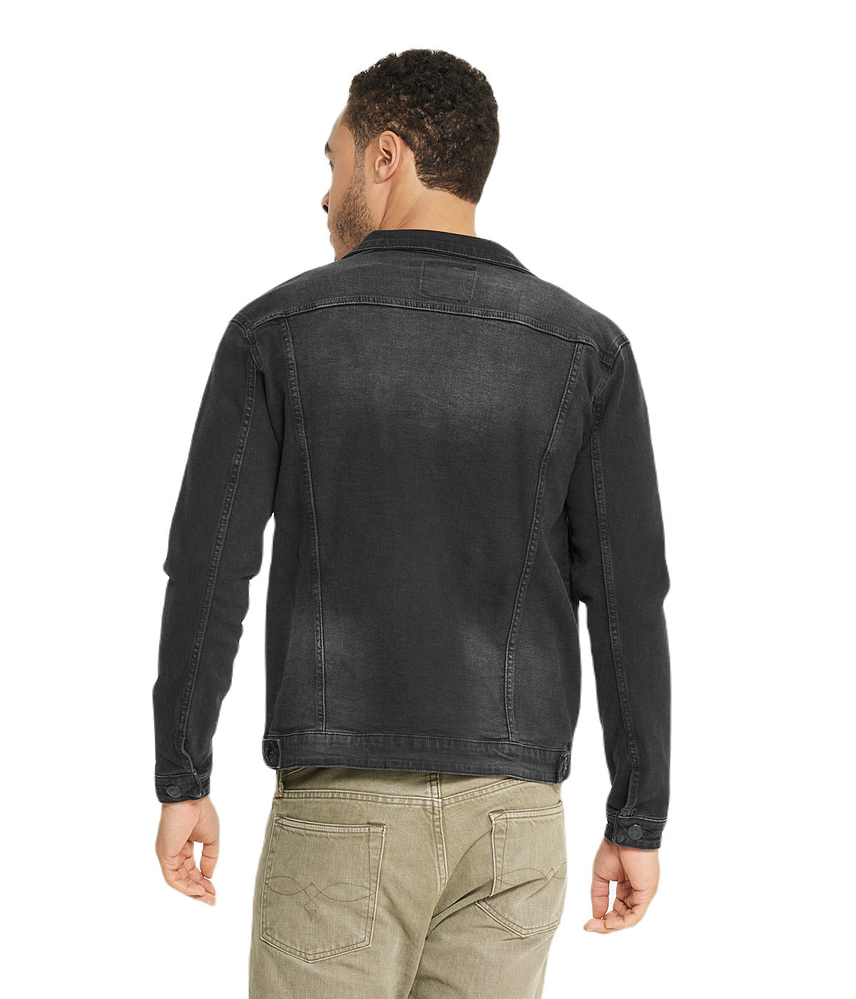  i8 Excel Black Denim Jacket - Black - Bonton