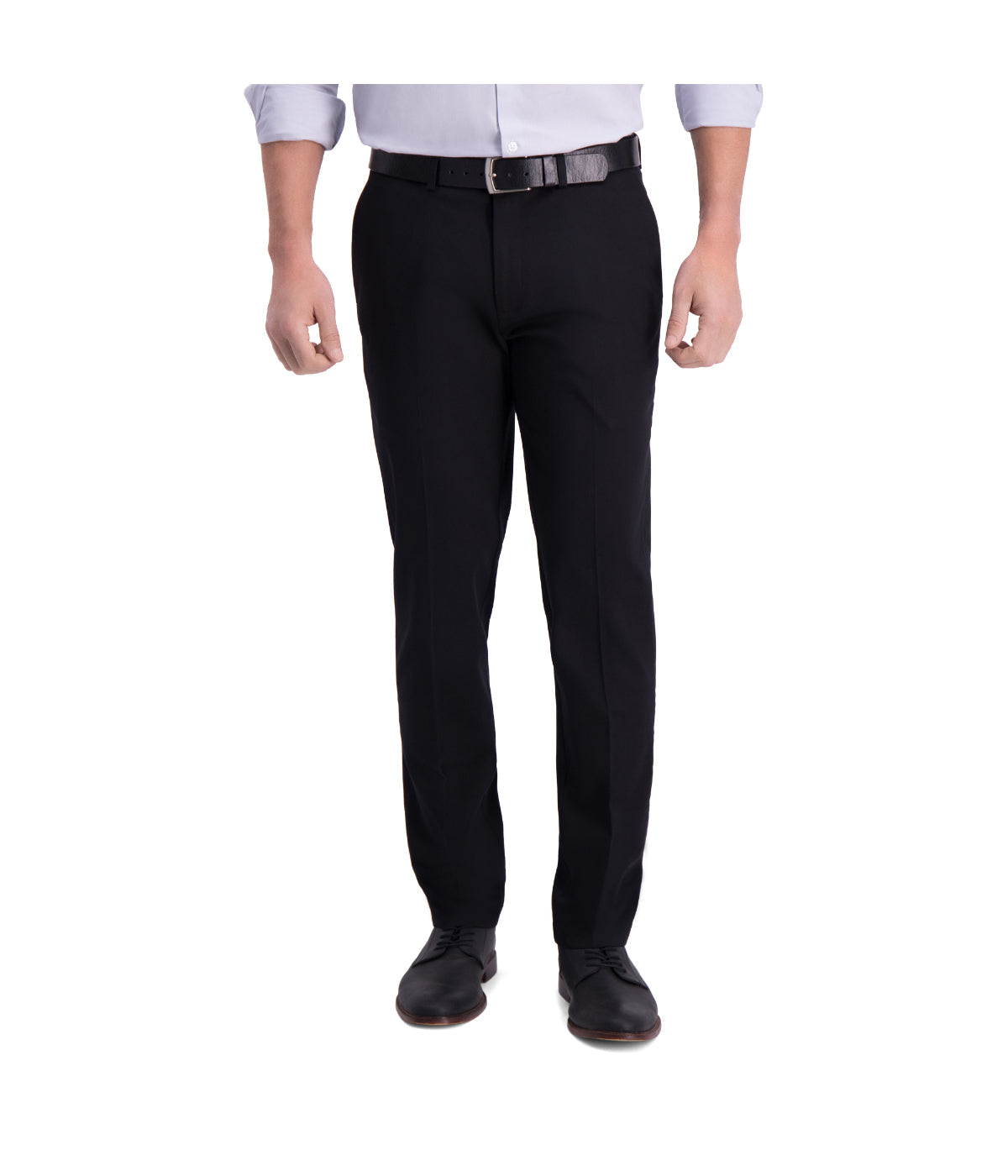  Haggar Haggar Men's Iron Free Premium Khaki-Slim/Straight Fit Black - Black - Bonton