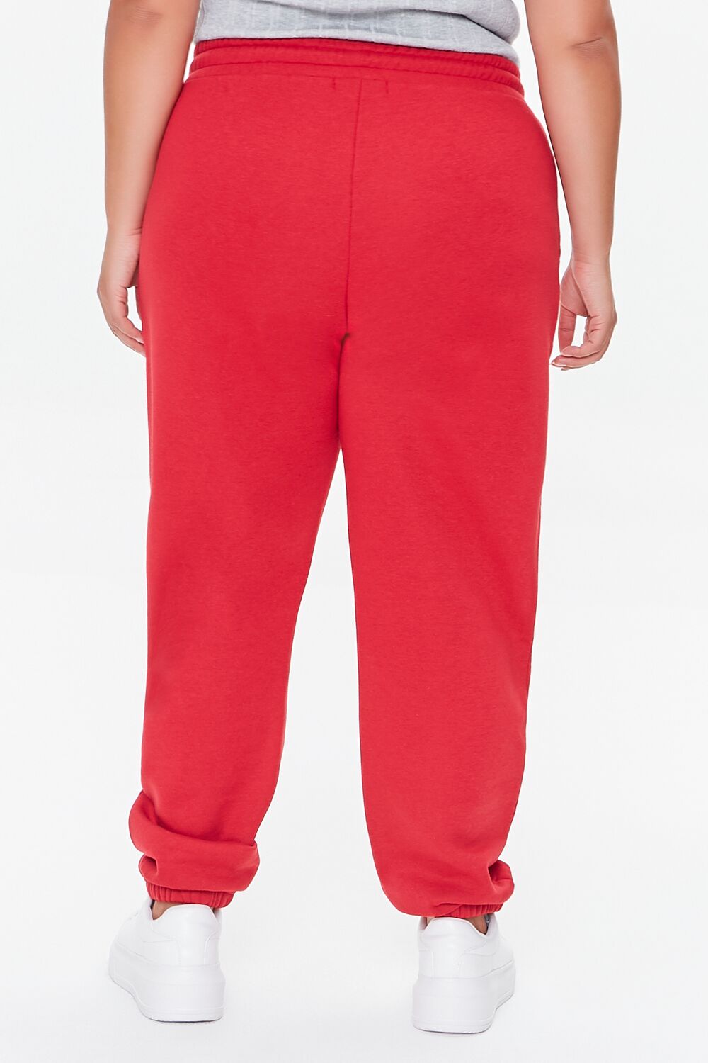  Forever 21 Plus Size Fleece Joggers - rose - Bonton