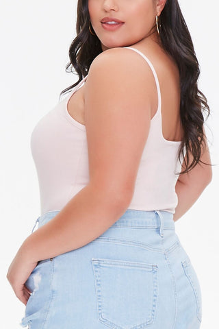Plus Size Basic Cami Bodysuit
