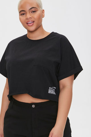 Plus Size Active Pocket Tee