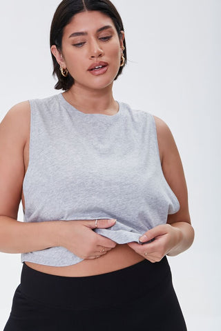 Plus Size Active Muscle Tee