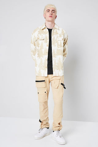 Forest Print Buttoned Shirt