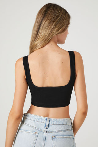 Ribbed Seamless Bralette