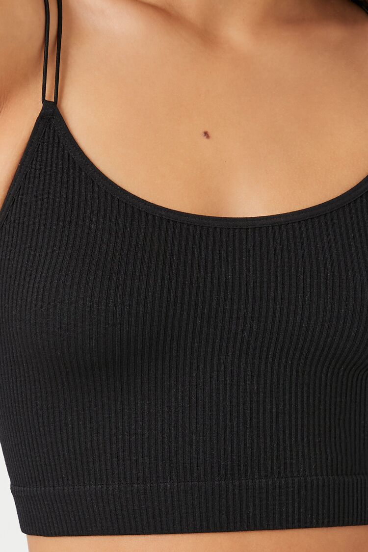  Forever 21 Dual Cami Strap Bralette - white - Bonton