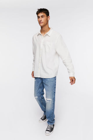 Cotton Button-Up Shirt