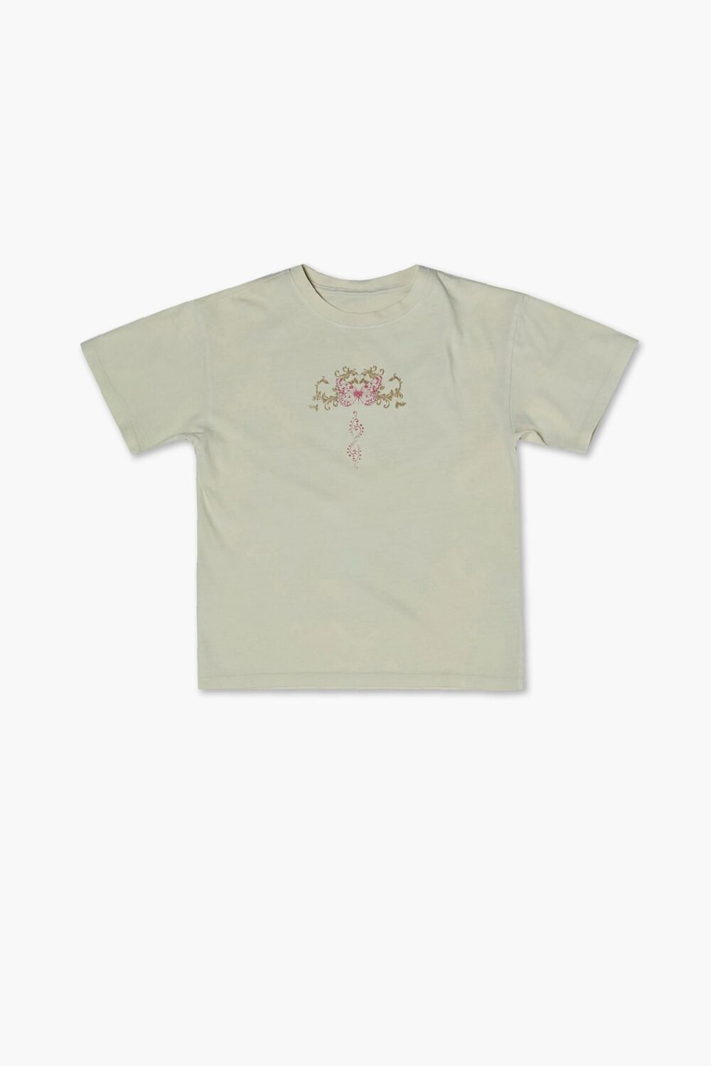 Forever 21 Girls Dreams Come True Graphic Tee (Kids) - cream multi - Bonton