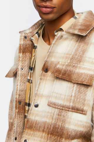 Plaid Bomber Jacket