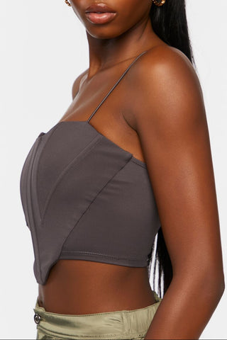 Bustier Crop Top