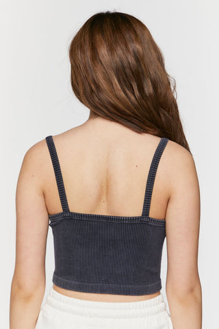 Seamless Mineral Wash Cropped Cami