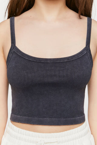 Seamless Mineral Wash Cropped Cami