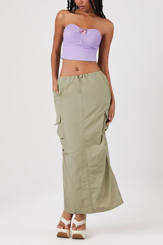 Butterfly Cropped Tube Top