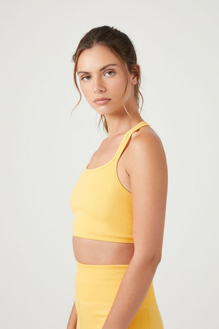 Seamless Strappy Sports Bra