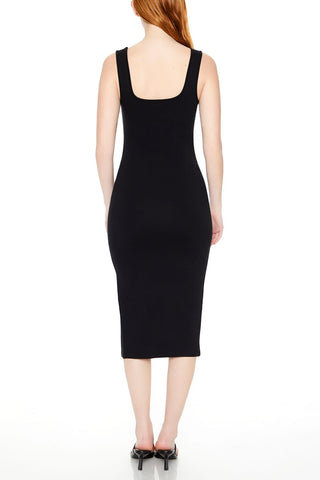 Ponte Knit Midi Tank Dress