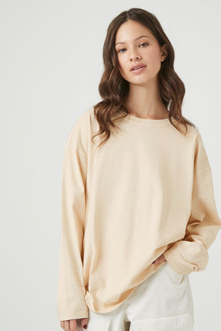 Oversized Drop-Sleeve Top